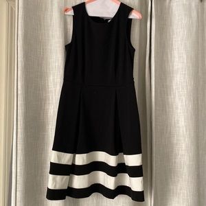 Black and white cute party dress